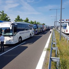 2. Busdemonstration in Berlin am 17.6. mit über 1000 Bussen aus ganz Deutschland 