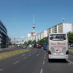 1. Busdemonstration in Berlin am 27.5.20 