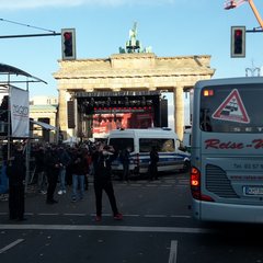 1. gemeinsame Demostration von Bus- & Veranstalterbranche in Berlin 28.10.20 